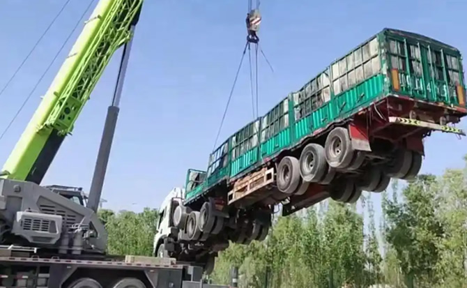 阳明区道路脱困救援案例